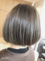 ヘアーアンドメイク ペリドット(hair&make Peridot)&nbsp;大人気ボブスタイル×ナチュラルハイライト/30代/40代/50代/60代