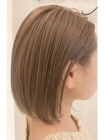 オースティン 登戸向ケ丘遊園(AUSTIN)&nbsp;大人かわいい前髪セシルカットココアブラウンフリンジウェーブ
