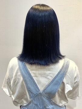 ヘアーデザイン アズール(Hair Design Azur) 【Azur】 Navy blue