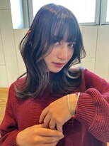 アルバム 池袋(ALBUM)&nbsp;ナチュラル_チェリーブラウンフェミニンロング_98996