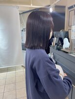 キャンバス バイ ネオリーブ 横浜西口(Canvas by neo.)&nbsp;ロブ/切りっぱなし/後毛カット/sn