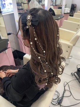 シーズン 大阪(SEASON) 【ヘアセット】ハーフツイン×コンサート