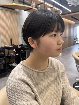 ロンドプロフィール 浦和(Lond profil) 前髪カット顔まわり似合わせ外ハネくびれレイヤーミディ