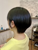 クオリア(Quaria)&nbsp;耳掛けショート/大人可愛い/ショートボブ/ハンサムショート☆