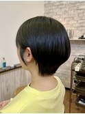 耳掛けショート/大人可愛い/ショートボブ/ハンサムショート☆