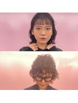 キジ(KIJI) ウルフスパイラルパーマヘア