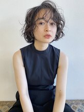 重ためボブでもパーマをかけると軽やかな印象に！伸ばしかけの方にもオススメ◎＃パーマ＃髪質改善