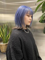 ゼスト 八王子店(ZEST) ブルーカラー×裾カラー 【otoha】