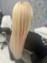 ネオボックス 心斎橋 アメ村(NEOBOX)&nbsp;【抜きっぱなしロング×ピンクハイライト】エクステ80枚