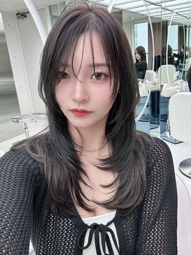 レディアル 渋谷(REDEAL) ワンホンヘア/韓国ヘア/ウルフ/前髪[レイヤーカット/渋谷]