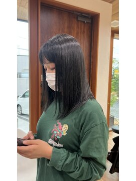 キヌ(kinu) 高濃度水素カラー(暗髪アッシュカラー)