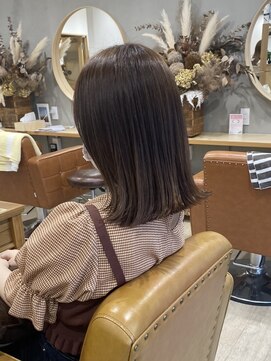 メアリー バイ メリー(marry by merry) 【立町メアリーバイメリー】☆外ハネボブ×グレージュ☆