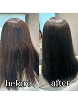 ルミス 銀座(Lumis)&nbsp;ストレートスタイル/艶髪/髪質改善/縮毛矯正/銀座/東銀座