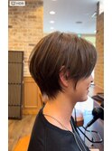 首長小顔ショート