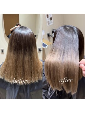 ジーナ 船橋南口(Zina) 【艶髪縮毛矯正】Premium艶髪ストレート Zinaミヨカワ