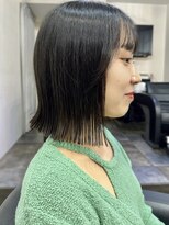 ビューナゴヤ 名駅(VIEW NAGOYA)&nbsp;前髪カタログ/イメチェンスタイル／ウェーブパーマ/こなれミディ