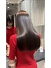 SHEER式 髪質改善ストレート+カラー+トリートメント￥33000→￥32000【銀座】