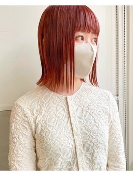 バブ バイネオリーブ(Bab by neolive) 似合わせカット/切りっぱなしボブ/暖色カラー