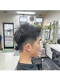 スパイキーショートカット
