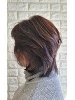 松本平太郎美容室 国立店 ショートウルフ×イノアカラー×ハイライト