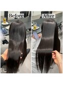 髪質改善縮毛矯正Before/After ★