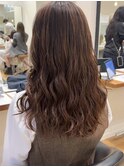 コテ巻き風パーマ少ししっかり目 30代 新デジタルパー