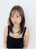 レイヤー×オリーブベージュ