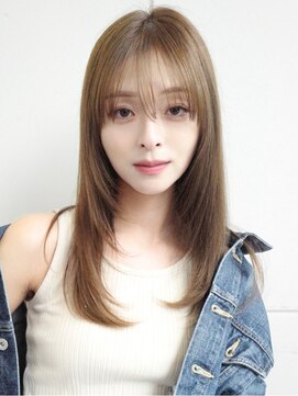 アイビー 吉祥寺(aivee) レイヤーカット/ロングレイヤー/アッシュベージュ/ストレート