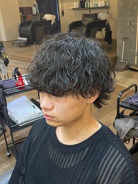 ミオ ベガ(Mio'' VEGA) 綾野剛風波巻きパーマ