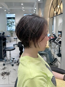 ロンドエニカ 大宮(Lond enika) ショート/ハイライトカラー/白髪/白髪ぼかし/くびれヘア/大宮