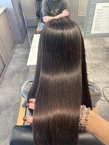 キング 梅田店(K!ng)&nbsp;縮毛矯正髪質改善ハイライトレイヤーカット梅田美容室エクステ