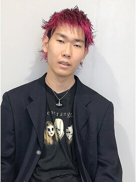 ブリーチ／ダブルカラー／ハイトーン／メンズ／メンズブリーチ