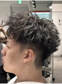 刈り上げスパイキーショート