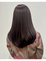 アイビー(ivy)&nbsp;大人ナチュラルシックストレートヘア/ナチュラルブラウン