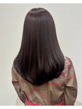 アイビー(ivy) 大人ナチュラルシックストレートヘア/ナチュラルブラウン