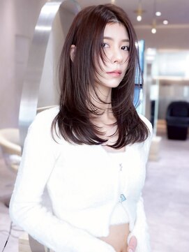 ハバナ 渋谷(HAVANA) 韓国レイヤー／レイヤーカット／暖色ブラウン