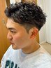 【期間限定】ヘアセットが楽に♪メンズカット+ニュアンスパーマ