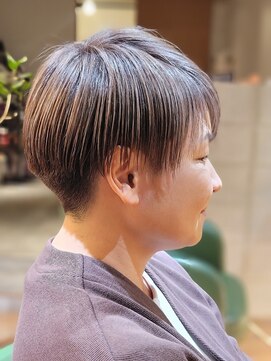 レン(Re:N) マッシュショート×ツーブロック×極細ハイライト