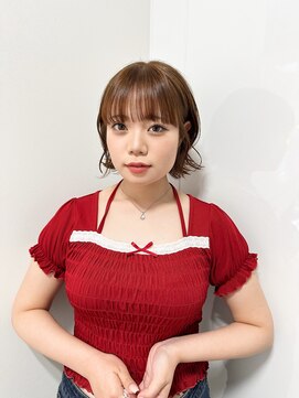 エミュ 中央駅店(eMu) ワイドバング×オレンジブラウン
