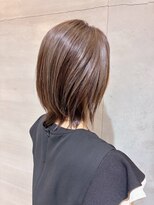グラム バイ レイエレガンス(glam by REIELEGANCE) 大人かわいいショート/グレージュ