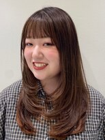 バサ 所沢店(BASSA)&nbsp;レイヤー/顔まわり/前髪カット/ミルクティー/ベージュ