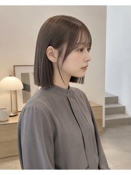 ウィスタリアフィールド アヴェダ(WISTARIA FIELD AVEDA) 【広島】ナチュラルボブ/AVEDAカラー