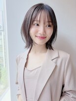 ケーツー エソラ池袋店(K-two)&nbsp;簡単楽ちん！丸顔さんおすすめくびれボブ*ボブカット*ボブヘア
