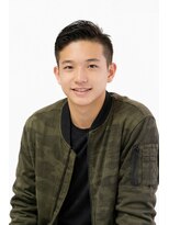 メンズウィル バイ スヴェンソン 熊本スタジオ(MEN'S WILL by SVENSON) 七三分けアップバック+爽やかショートスタイル