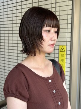 ロジェ(loje) 20代30代40代 ハッシュカット/レイヤーボブ/ミルクブラウン