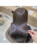 【まっすぐ過ぎない自然な髪に♪】カット+プレミアム縮毛矯正☆¥10,100