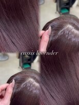 プレア(Pleare SALON＆SPA)&nbsp;福井武生 透明感カラー ブリーチなしW ピンク ラベンダー