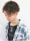 メンズグランジウェーブ
