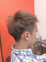 ヘア プロデュース アイモ(Hair Produce Aimo)&nbsp;ワイルドアップバングのイケメンアッシュ☆