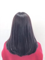 ヘア プロデュース アイモ(Hair Produce Aimo)&nbsp;ラベンダーブラウンのうるツヤ愛されストレート☆